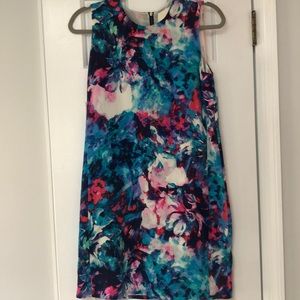 Cynthia Rowley 100% silk printed dress